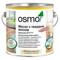 Масло Osmo Original 3062 для деревянных полов и мебели с твердым воском бесцветное матовое 0,75 л