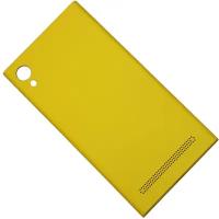 Задняя крышка для Highscreen Pure F <желтый> (OEM)