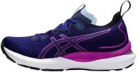 Кроссовки ASICS, размер 8US (39.5EU), синий, фиолетовый