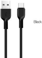 Кабель USB HOCO X20 Flash USB - Type-C, 3A, 3 м, черный