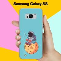 Силиконовый чехол на Samsung Galaxy S8 Рыбалка / для Самсунг Галакси С8