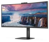 Монитор AOC CU34V5CW 34" AOC CU34V5CW Black (VA, 3440x1440, HDMI+DP+USB Type C, 1 ms, 178°/178°, 300 cd/m, 20M:1 3000:1