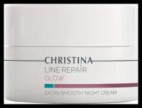 Christina Line Repair Glow Satin Smooth Night Cream (Разглаживающий ночной крем «Сатин»), 50 мл