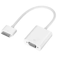 Переходник/адаптер Apple VGA - Apple 30 pin, 1 шт., белый