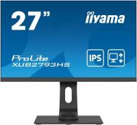 27" Монитор Iiyama ProLite XUB2793HS-B4, 1920x1080, 75 Гц, IPS, черный