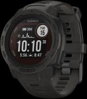 Умные часы Garmin Instinct Solar 45 мм GPS, graphite (010-02293-00)