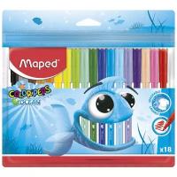 Фломастеры MAPED COLOR"PEPS OCEAN 18 шт. 845721 2 шт