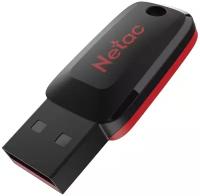 Накопитель USB 2.0 16Гб Netac U197 (NT03U197N-016G-20BK), черный