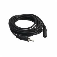 Кабель аудио удлинительный 3.5 mm (m) jack - 3.5 mm (f) jack 5m Perfeo J2203