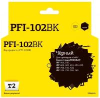 Струйный картридж T2 IC-CPFI-102BK (PFI-102BK/102BK/102) для принтеров Canon, черный
