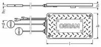 OSRAM LEDEXT101 многоцветная подсветка фар и решетки радиатора PULSE