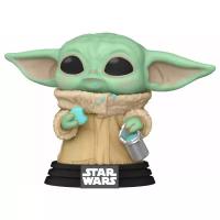 Фигурка Funko POP! Bobble Star Wars Mandalorian Grogu with Cookies 54531, 9.5 см