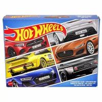 Набор Hot Wheels из 6 металлических машинок 1:64 "Европейские автомобили" HLK51