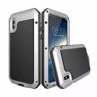 Ударопрочный чехол LunaTik Taktik Extreme для iPhone X, iPhone XS, цвет Silver