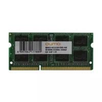 Оперативная память Qumo SO-DIMM 4GB DDR3 1333MHz PC-10660 CL9 (QUM3S-4G1333K9R)