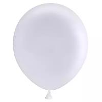 Шар латексный Globos Payaso 12", пастель, 50 штук, цвет белый