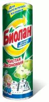 Чистящее средство порошок 400 г БИОЛАН "Сочное яблоко" Комплект - 8 шт