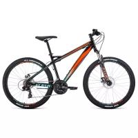 Велосипед Forward Flash 26 2.2 S disc 2021 рост 19" черный/оранжевый