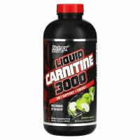 Nutrex, Liquid Carnitine 3000, 480мл (Зеленое яблоко)