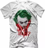 Футболка BUGRIKSHOP женская принт А4 "Джокер, Joker - J0018"