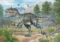 Динозавр аллозавр 30 элементов