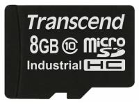 Карта памяти 8GB Transcend TS8GUSDC10I MicroSDHC Class10 Industrial Transcend без адаптера