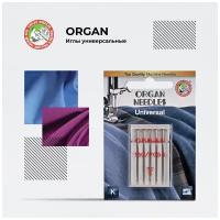 Иглы для швейных машин Organ универсальные 5/100 Blister