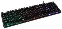 Клавиатура Nakatomi Gaming - игровая с RGB-подсветкой, USB, черная (KG-23U BLACK)