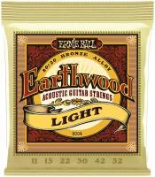 Струны для акустической гитары ERNIE BALL 2004 Earthwood 80/20 Bronze ALLOY 11-52