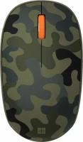 Мышь Microsoft Bluetooth Mouse Green Camo, оптическая, беспроводная, зеленый [8kx-00029]