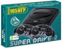 Игровая приставка 16bit Super Drive 2 Classic(105 игр) green