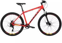 Велосипед горный прогулочный Welt Ridge 1.0 HD 27 2023 - 16" - Красный - Рост 160-170 см