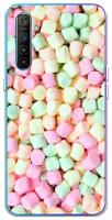 Силиконовый чехол Marshmallows на Realme XT