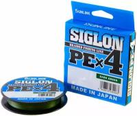 Sunline, Шнур Siglon PE X4, 150м, Dark Green, 1.7, 30lb