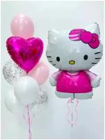 Воздушные шары надутые гелием бими - Набор шаров "Hello Kitty" 1