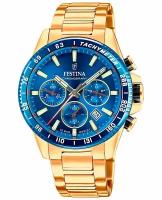 Наручные часы FESTINA Мужские Timeless Chronograph F20634/3 с гарантией