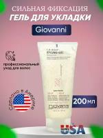 Giovanni, L.A. Natural, гель для укладки волос, сильная фиксация, 200 мл