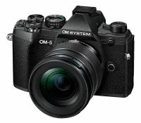 Беззеркальный фотоаппарат OM System OM-5 Kit 12-45mm f/4 Pro черный