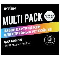 Набор картриджей Aceline NC-PG440XL/CL441XL многоцветный, черный