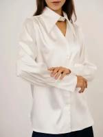 Блуза Модный Дом Виктории Тишиной, размер M, белый