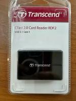 Кардридер Transcend RDF2 черный