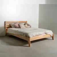 Кровать двуспальная деревянная Olivia 180х200 см, из массива березы, Равновесие