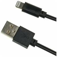 Кабель Digma USB A (m) Lightning (m) 2м черный