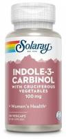 Solaray Indole-3-Carbinol (Индол-3-карбинол поддержка баланса эстрогена) 100 мг 30 капсул