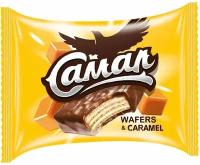 Конфеты вафельные Баян Сулу Самал Wafers&caramel 0,5 кг Казахстан