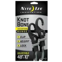 Эластичное крепление с карабином Nite Ize KnotBone Adjustable Bungee #9