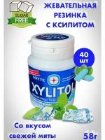 Жевательная резинка без сахара LOTTE Xylitol Мята