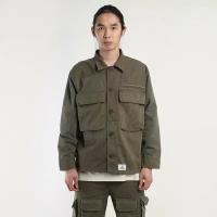 Куртка Alpha Industries Mixed Media Shirt Jacket Размер M Мужской Зеленый