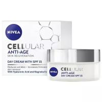 Nivea Cellular Anti-Age Skin Rejuvenation Face Day Cream Дневной антивозрастной крем для лица SPF 15