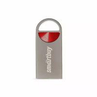 Флеш-накопитель USB 2.0 Smartbuy 16GB MC8 Metal (SB016GBMC8), красный